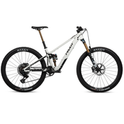 Pivot Shuttle SL PRO X0 Eagle Transmission, white aspen, full view.