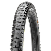 Mountain Tire, 29''x2.40, Wire, Tubeless Ready, Dual, Bike Park, Wide Trail, 60x2TPI, Black