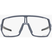 Shimano Technium 2 — Matte Grey Frame /  Clear Spare Lens, front view.