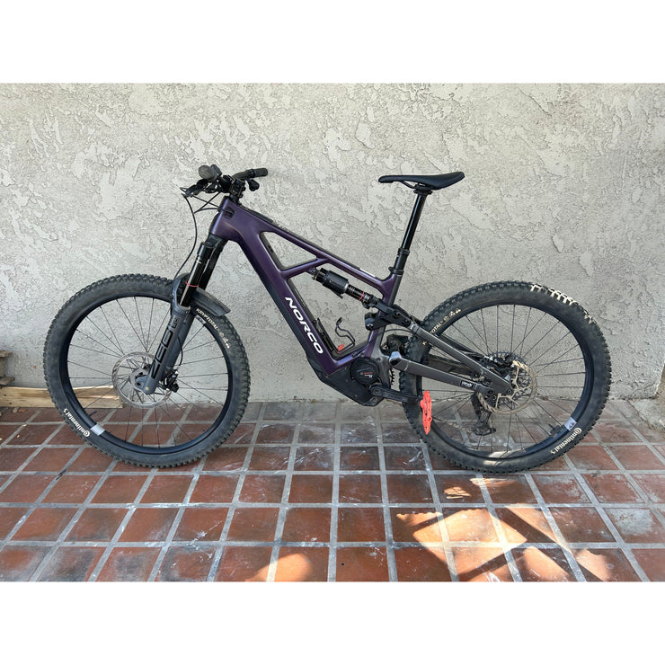 2024 DEMO Norco Range VLT C1, Purple, Size 3, non-drive side view.