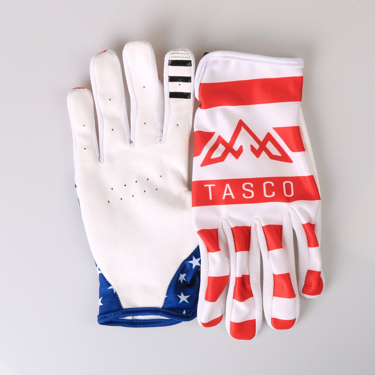 Tasco Ridgeline MTB Gloves - Indivisible 3.0, full view of palm and fingers.