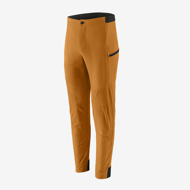 Patagonia Men's Dirt Craft Pants, golden caramel, full view.