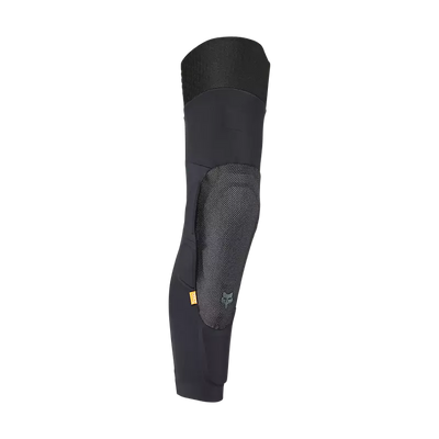 Fox Launch Elite Knee/Shin Guard, front view.