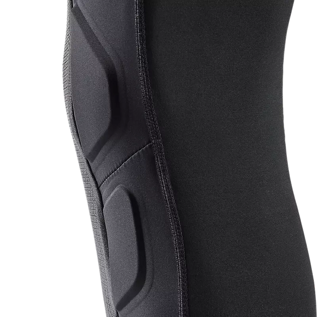 Fox Launch Elite Knee/Shin Guard, back of knee view.