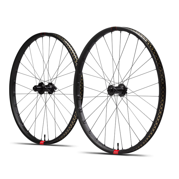 Reserve 30 HD Wheelset, DT 350 hubs, 110/148, XD 90T, full view.