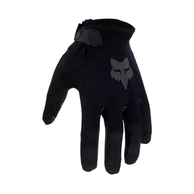 Fox Ranger Glove, black, finger view.