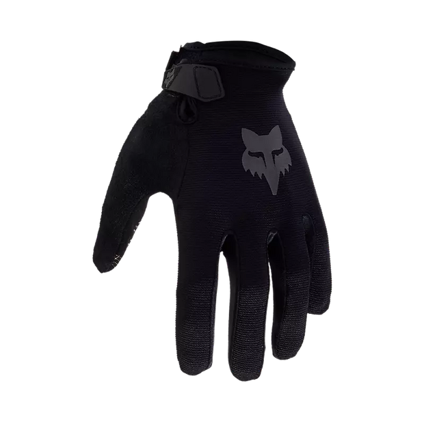 Fox Ranger Glove, black, finger view.