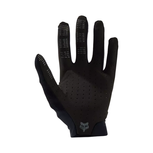 Fox Men's Flexair Gloves, black, palm view.