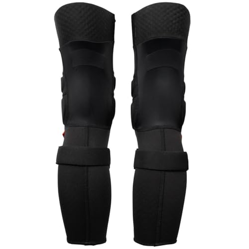 Fox Launch Knee/Shin Guard, pair back view.