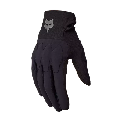 Fox Defend D3O Glove, black, finger view.