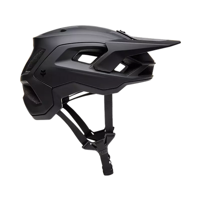 Fox Speedframe Solid Helmet, Black, side view