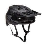 Fox Speedframe Solid Helmet, Black, front angle view