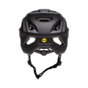 Fox Speedframe Solid Helmet, Black, back view