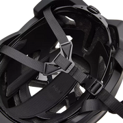 Fox Speedframe Solid Helmet, Black, view of strap management system