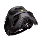 Fox Speedframe Pro Matte Black helmet, view of retention adjuster