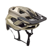 fox speedframe pro helmet pewter grey, front side view