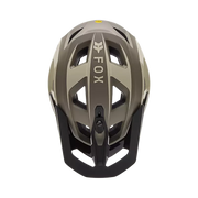 fox speedframe pro helmet cream, top view