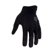 Fox Defend Glove, black, finger view.