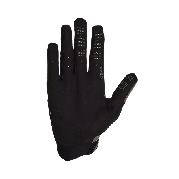 Fox Defend Glove, ash, palm view.