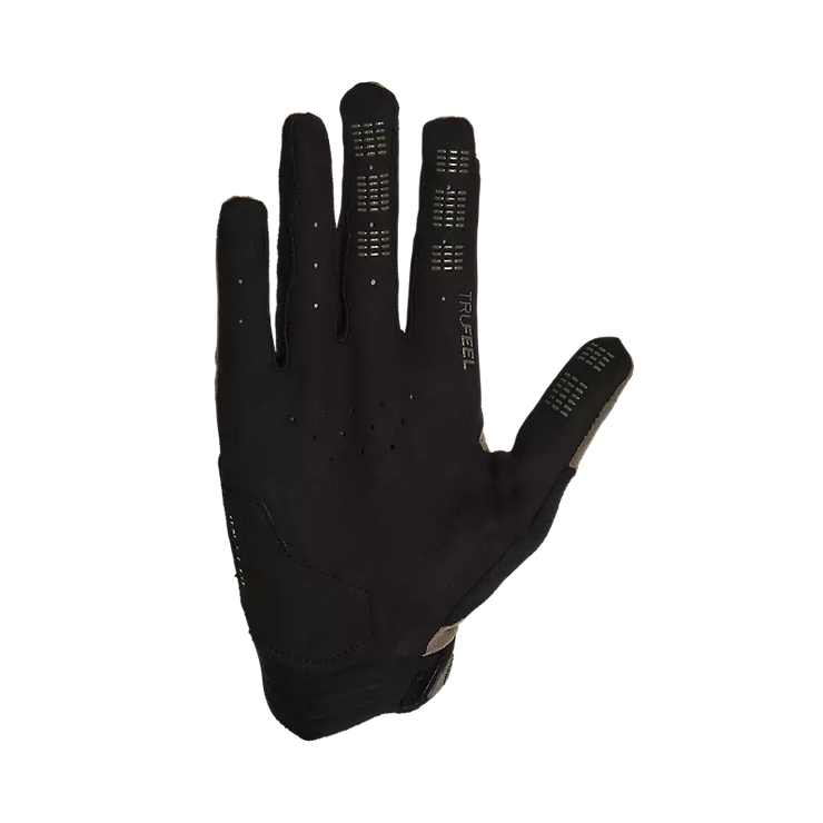 Fox Defend Glove, ash, palm view.