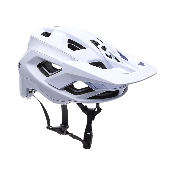 Fox Speedframe RS Matte White, side  angle view