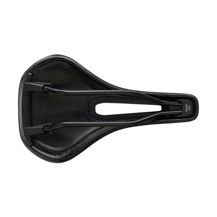 Ergon SM Sport Gel Womens Saddle, underside view.