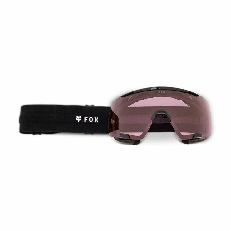 Fox Pure Vue Goggle, black / red, front view.