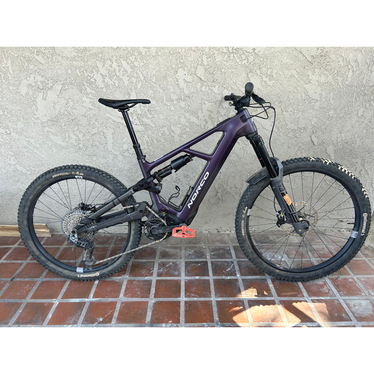 2024 DEMO Norco Range VLT C1, Purple, Size 3, full view.