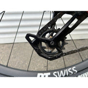 2024 Pivot Shuttle AM Pro X0 Eagle w/ Alloy Wheels - DEMO, Lower Derailleur Blemish Close-up Drive-Side