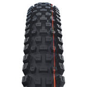 Schwalbe Albert Gravity Pro E50, 27.5x2.5", Addix Soft, Black, tread view.