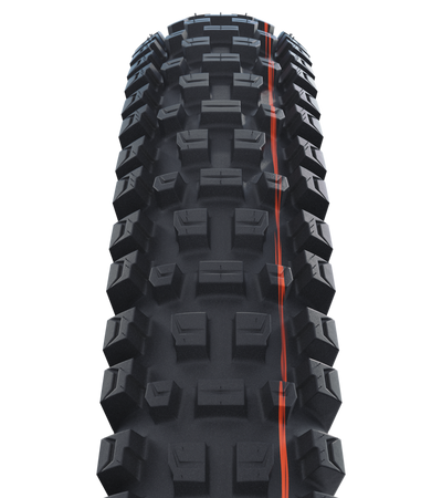 Schwalbe Albert Trail Pro E50 Tire, 29x2.5", Addix Soft, tread view.