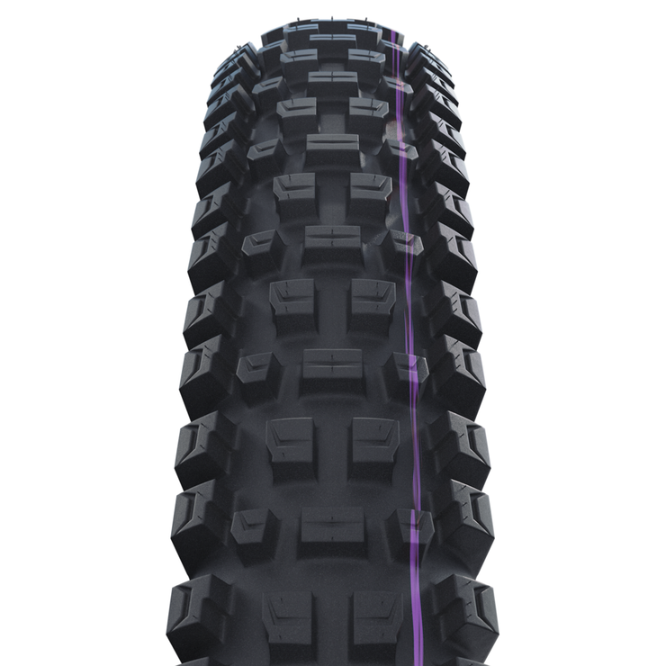 Schwalbe Albert Gravity Pro E50 Radial Tire, 29" x 2.5", Addix Ultra Soft, tread view.