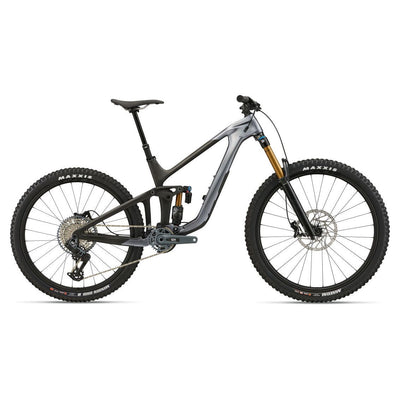 2025 Giant Reign Advanced 1,  Mercury/Raw Carbon, full view.