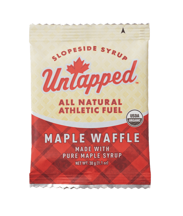 UnTapped Organic Waffle - Maple - single, package view.