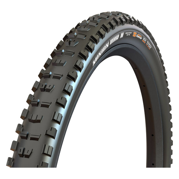 Maxxis Minion DHR II, 29 X 2.5, 3CG/DD/TR/WT Mountain Bike Tire, full view.