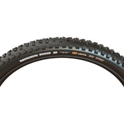 Maxxis Minion DHR II, 27.5x2.5", 3CT/EXO+/TR/WT Mountain Bike Tire, side view.