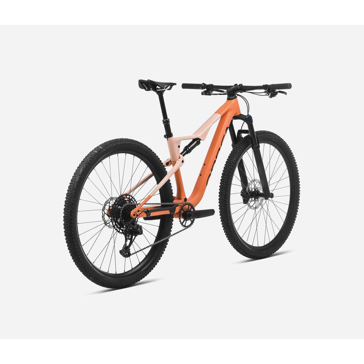 2024 Orbea Oiz H20, Apricot Orange-Limestone Beige (Matte), shock view.