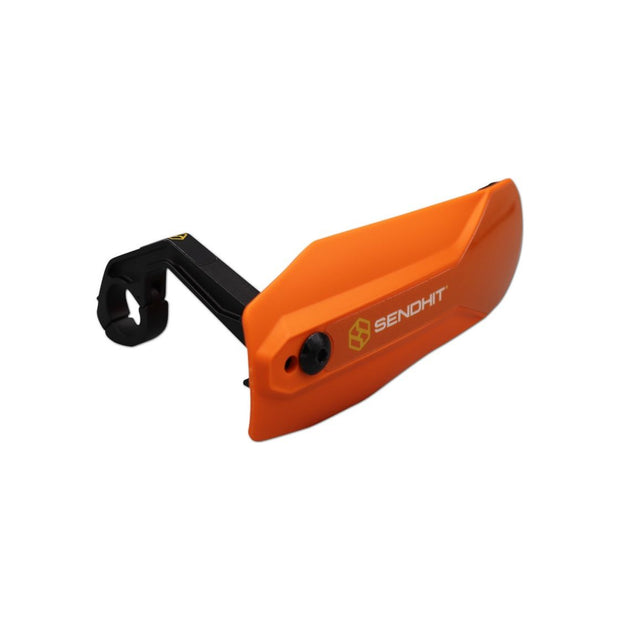 Sendhit Nock V2 Handguards, orange, full view.