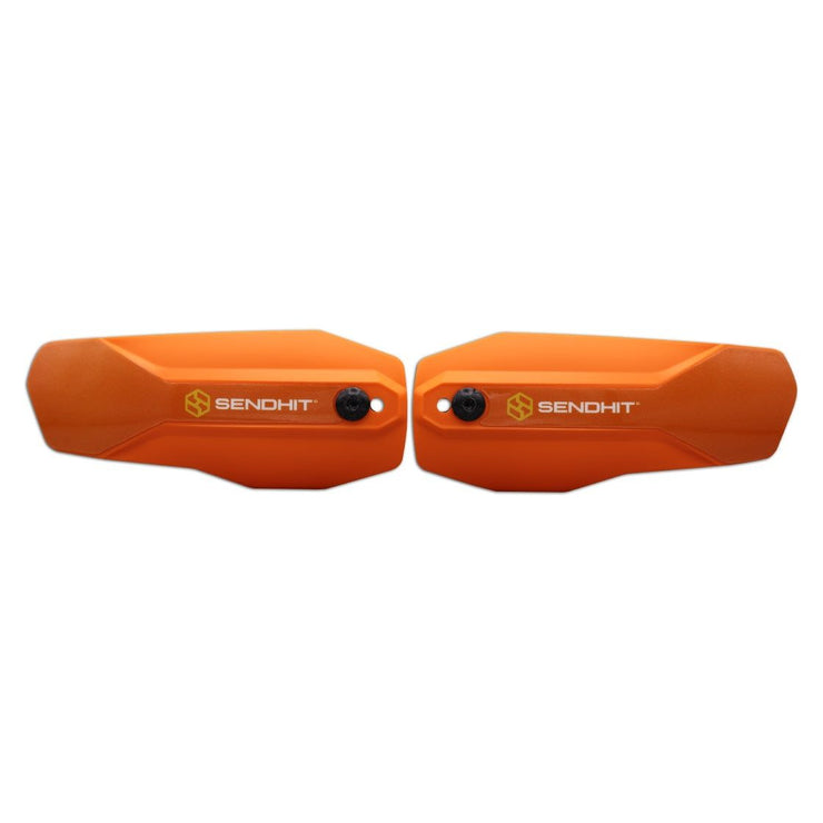 Sendhit Nock V2 Handguards, orange, guard view.