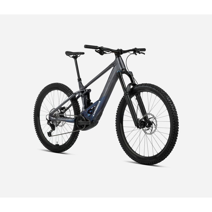 2024 ORBEA WILD H20 EAGLE 20mph, Basalt Grey - Dark Teal (Gloss), fork view.