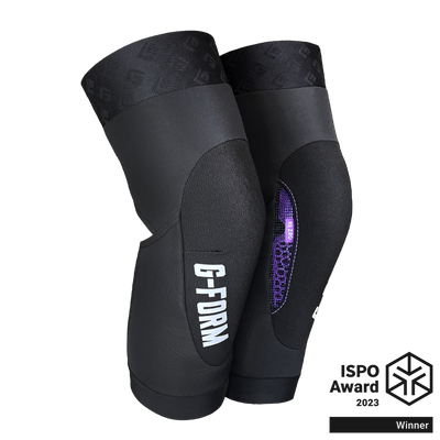 G-Form Terra RE ZRO Knee Guards, full view.