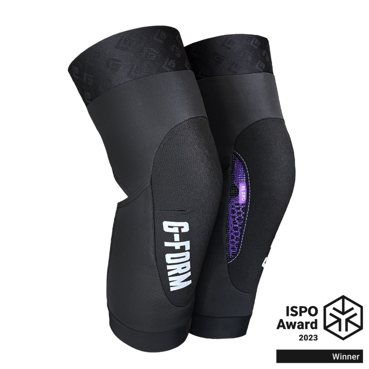 G-Form Terra RE ZRO Knee Guards, full view.