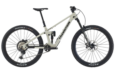 2025 Transition Sentinel Carbon XT Glacier White, full view.