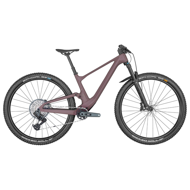 2024 Scott Contessa Spark 910 TR, purple, full view.