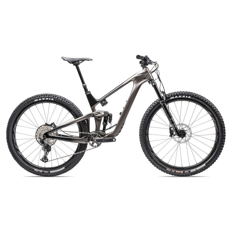 2022 Giant Trance Advanced Pro 29 2, Metal/Black / Chrome, full view.