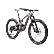 2022 Giant Trance Advanced Pro 29 2, Metal/Black / Chrome, fork view.