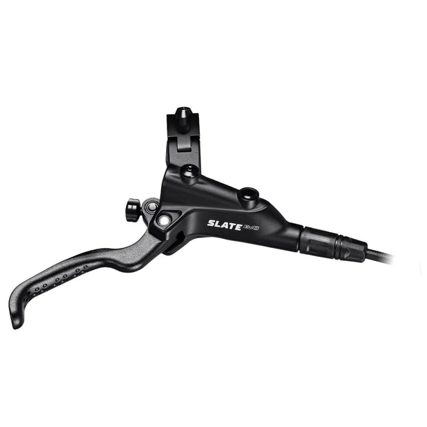 TRP Slate EVO Disc Brake and Lever, Hydraulic, Post Mount , Black, lever view.