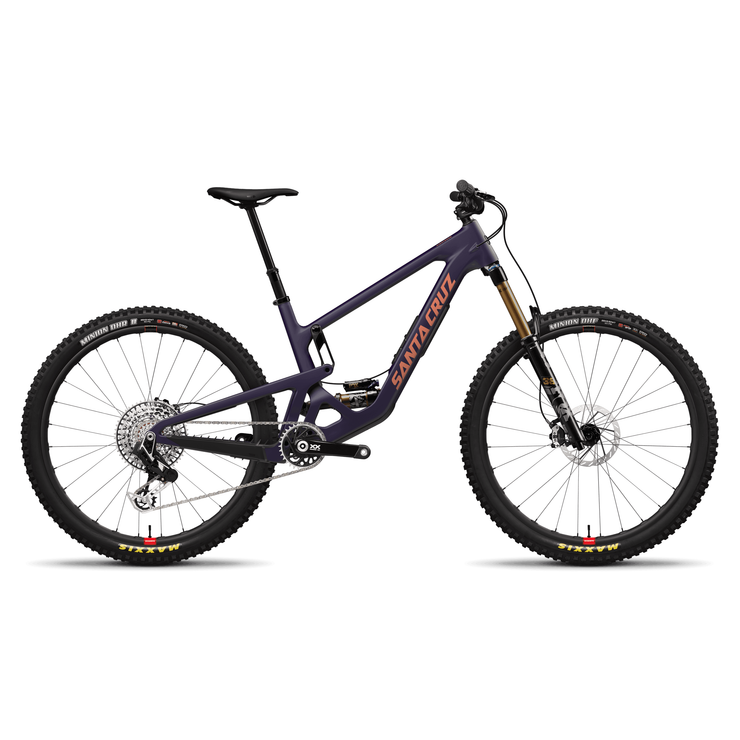 2025 Santa Cruz Hightower 4 CC 29 XX AXS RSV, deep purple, full view.