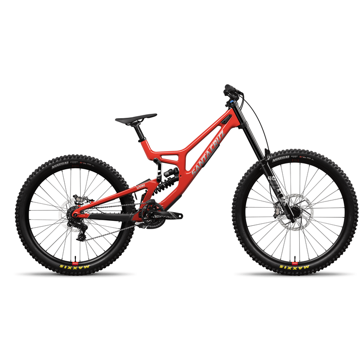 2024 Santa Cruz V10 8 CC MX S-Kit, red, full view.