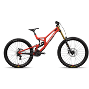 2024 Santa Cruz V10 8 CC 29 DH X01, red, full view.